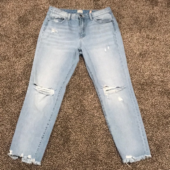 Sneak Peek Boyfriend Jeans Light Wash - Picture 1 of 10